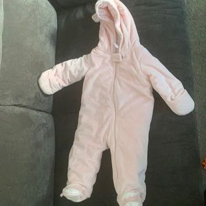 Pink baby coat